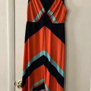 SUMMERY 'HANDKERCHIEF HEM' SLEEVELESS DRESS